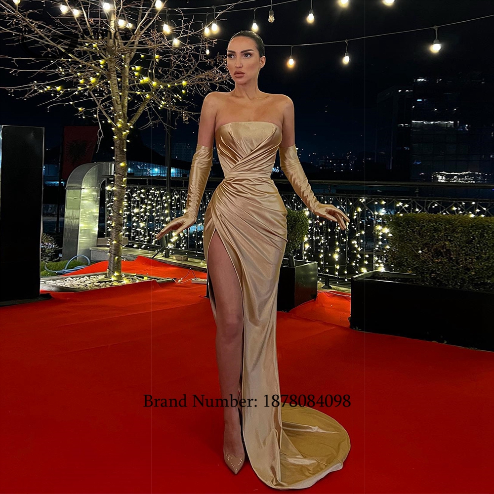 open lace back dress Anya Taylor Champagne Glitter Dress 2024 Cannes Film Festival main image 1