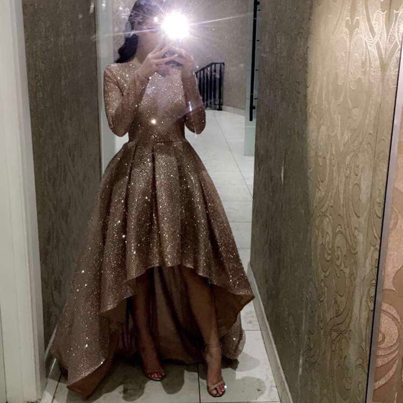 short front long back dress Lace Embroidery Sweetheart Satin Prom Dresses Front Short Long Back