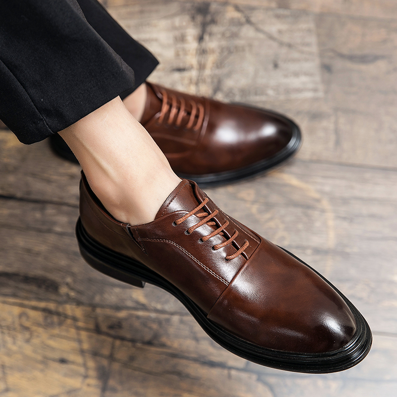 800-Classic Men Dress Shoes Lace Up Pattern Business Flat Shoes Men Formal Dress Wedding Shoes For Male Oxfords Party Footwe-Description 800-Classic Men Dress Shoes Lace Up Pattern Business Flat Shoes Men Formal Dress Wedding Shoes For Male Oxfords Party Footwe-Description