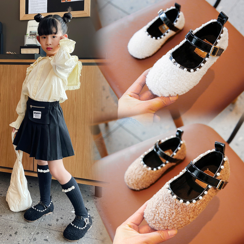 54 Baby Girls Winter Shoes Warm Cotton Toddlers Kids Casual Flats