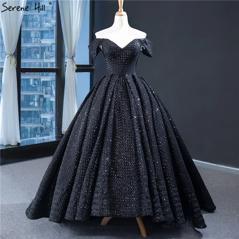 Black sparkle wedding dress new arrivals