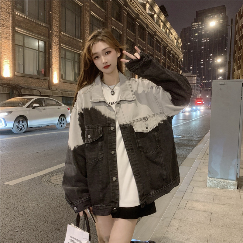 2 color jean jacket discount