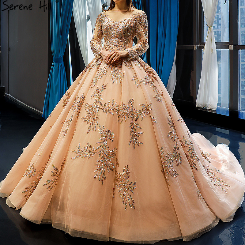 Wedding long shop frock design