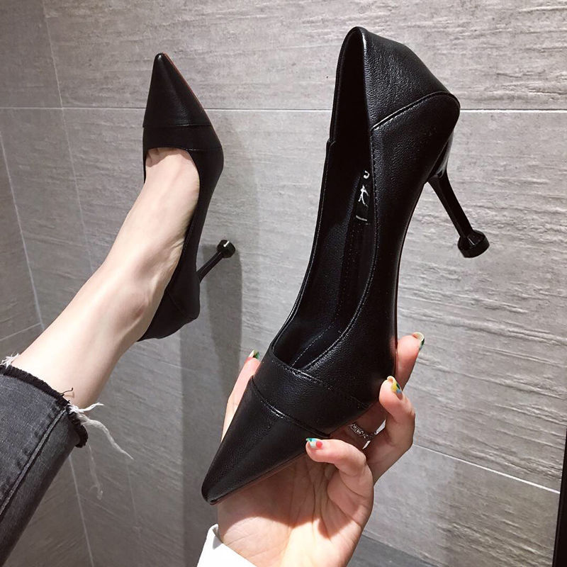 61 High Heeled Women 2023 Spring And Autumn New Girls Thin Heel
