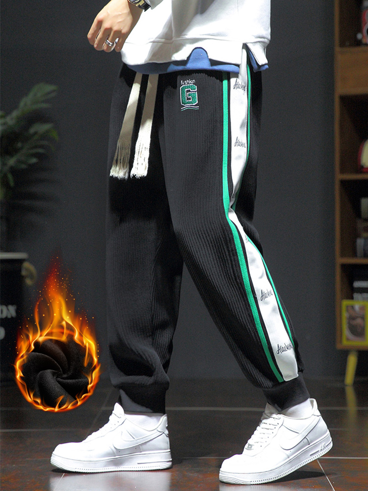 Warm track hot sale pants mens