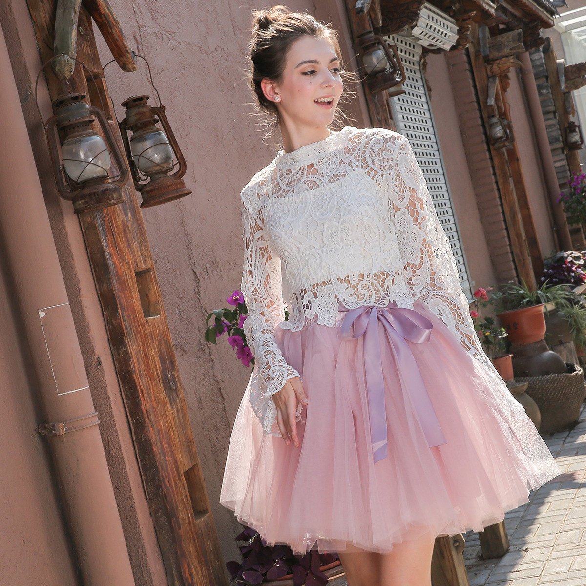 105 Womens Tutu Skirt Hot Style 7 layer Mesh Skirt Tulle Skirt Adult Mesh Skirt Description
