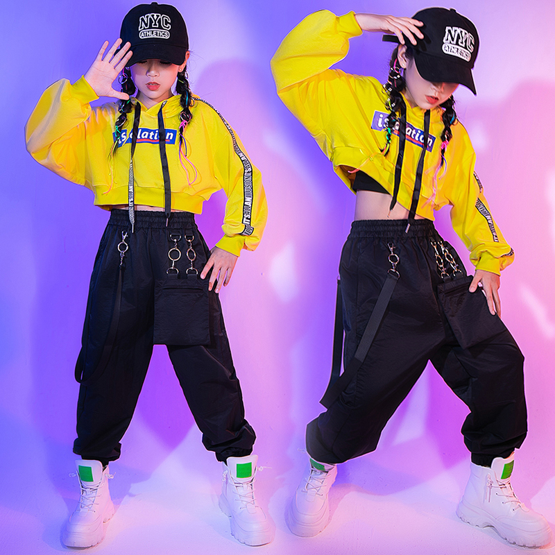 Yellow and black dance costume outlet