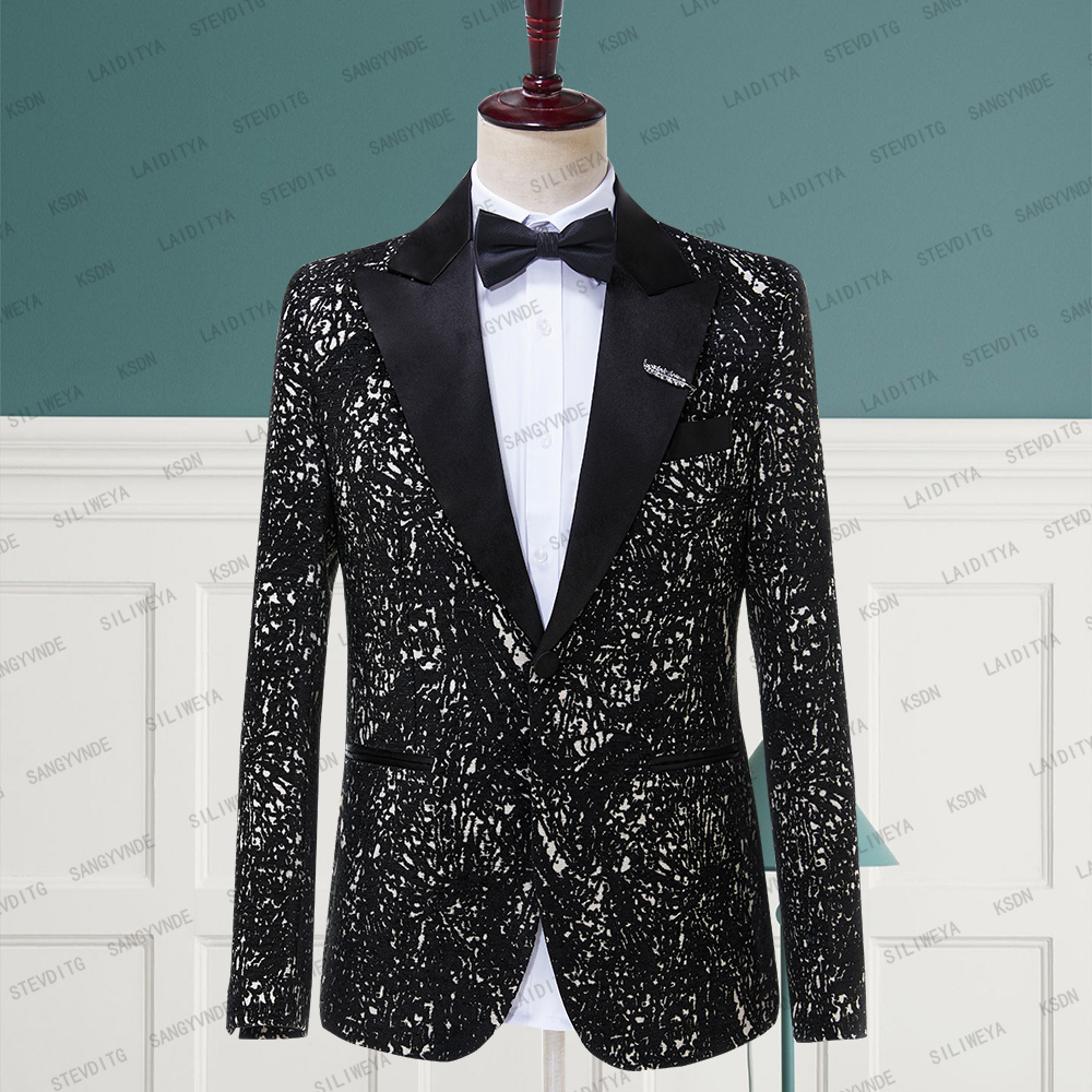 Buy Mens Floral Prom Tuxedo With Matching Pants & Bowtie Online in India -  Etsy