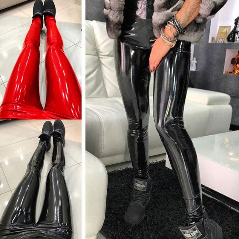 Rubber look leggings new arrivals