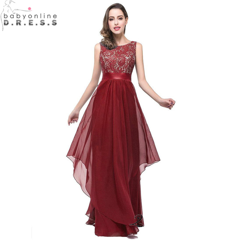 Vestido de festa 2017 longo top
