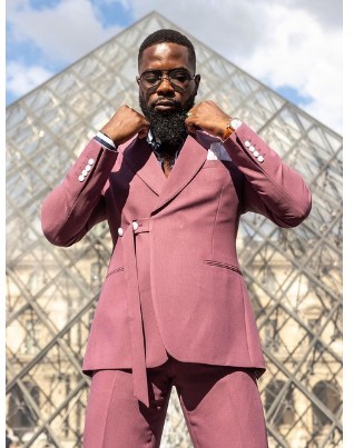 Veste avec hotsell ceinture homme