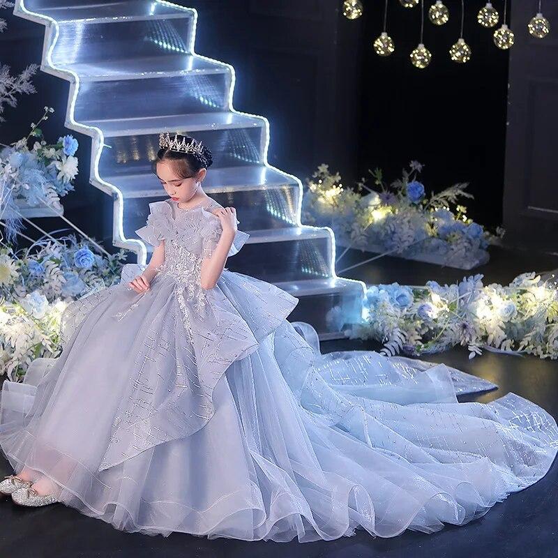 Mermaid wedding dress for kids clearance