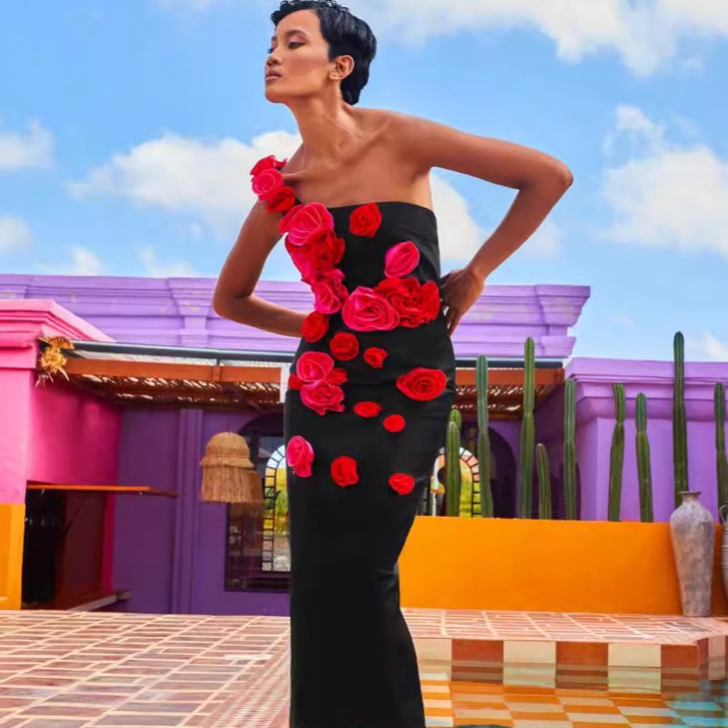 birthday dress for women maxi Purple Bandage Dress for Women 2021 New Arrival Summer Bodycon Dress G   Global Fashions GC