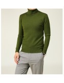 Turtleneck Pullover Thick Warm Mens Bottoming Sweater