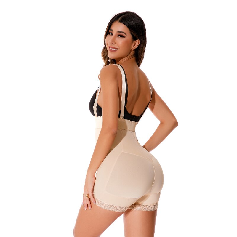 ₪98-Butt Lifter Shapewear Colombian Reductive Girdles Waist Trainer Body  Shaper Tummy Control Fajas Slimming Underwear Women-Description